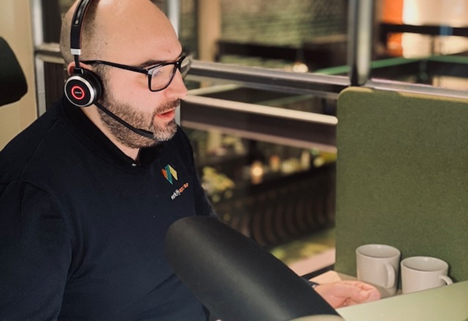 Dani på Workify genomför en kunddemo